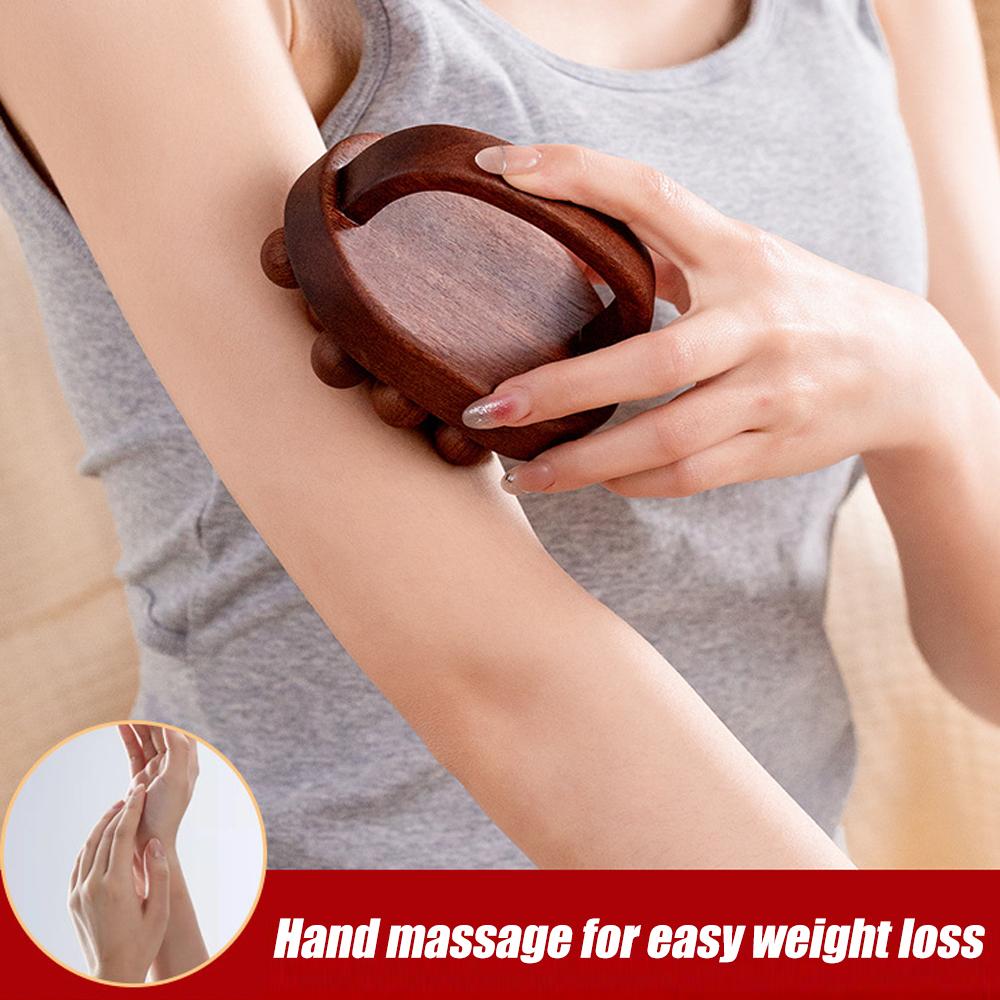 1Pcs Wood Therapy Massage Brush – Professional Maderoterapia Body Sculpting Tool For Cellulite Removal, Lymphatic Drainage