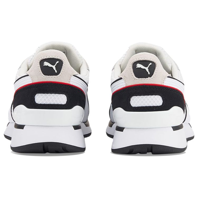 Puma Space Lab Mesh Suede Retro Sports Low-Top Lifestyle Shoes Unisex Sneaker Gray Black Red 383158-01