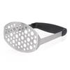 Potato Masher with Anti-Slip Rubber Handle U-Shaped Design Potatoes Masher Uniform Mesh Masher for Sweet Potatoes Pumpkin Beans