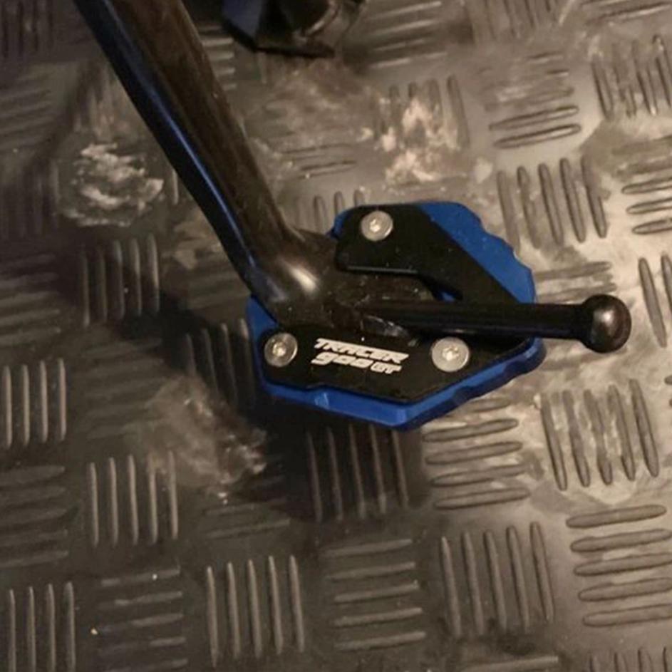 MT09 2023 Side Stand Enlarger Kickstand Enlarge Plate Pad For Yamaha MT-09 Tracer 2014 2015 2016 2017 2018    MT