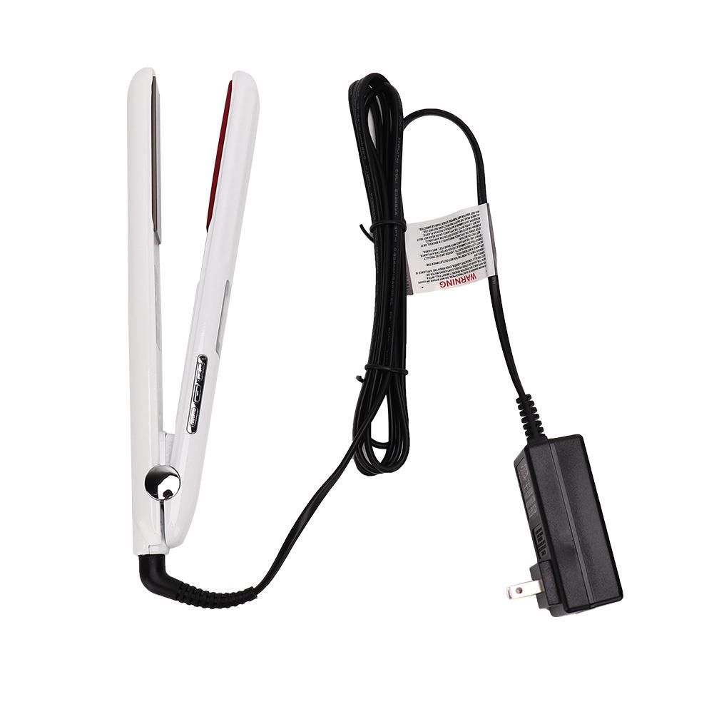 Ultraschall Infrarot Haarglätter Kaltwelle Haarglätten Lockeneisen (Weiß )