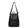 Chic PU Backpack for Women – Vintage-Style Design with Multiple Pockets and Adjustable Straps, Perfect for Daily Use and Travel