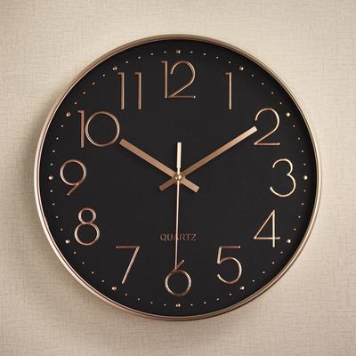 10-Zoll-Quarzuhr zum Aufhängen, Heimwerker, präzise, modische, batteriebetriebene Wanduhr, Heimdekoration
