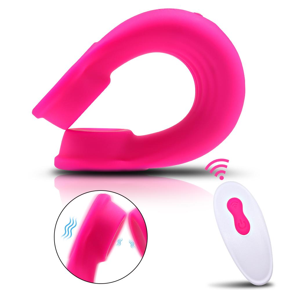 Wireless Remote Control Vibration Cock Ring Delay Ejaculation Penis Ring Men Semen Lock Ring Sex Toys for Couples Adult Goods 18