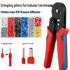 Electrician's HCS86-4A Tubular Terminal Crimping Pliers for Quick Wiring