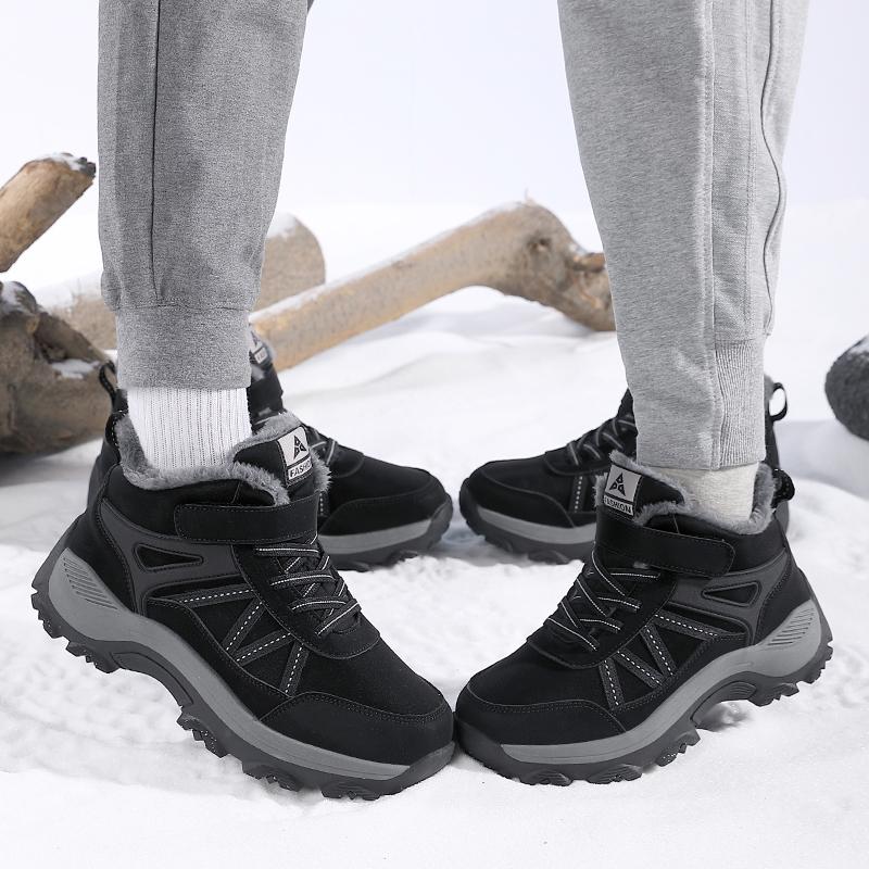 Women Snow Boots Winter Unisex Climbing Boots Plus Size Walking Shoes Men's Waterproof Outdoor Hiking Boots