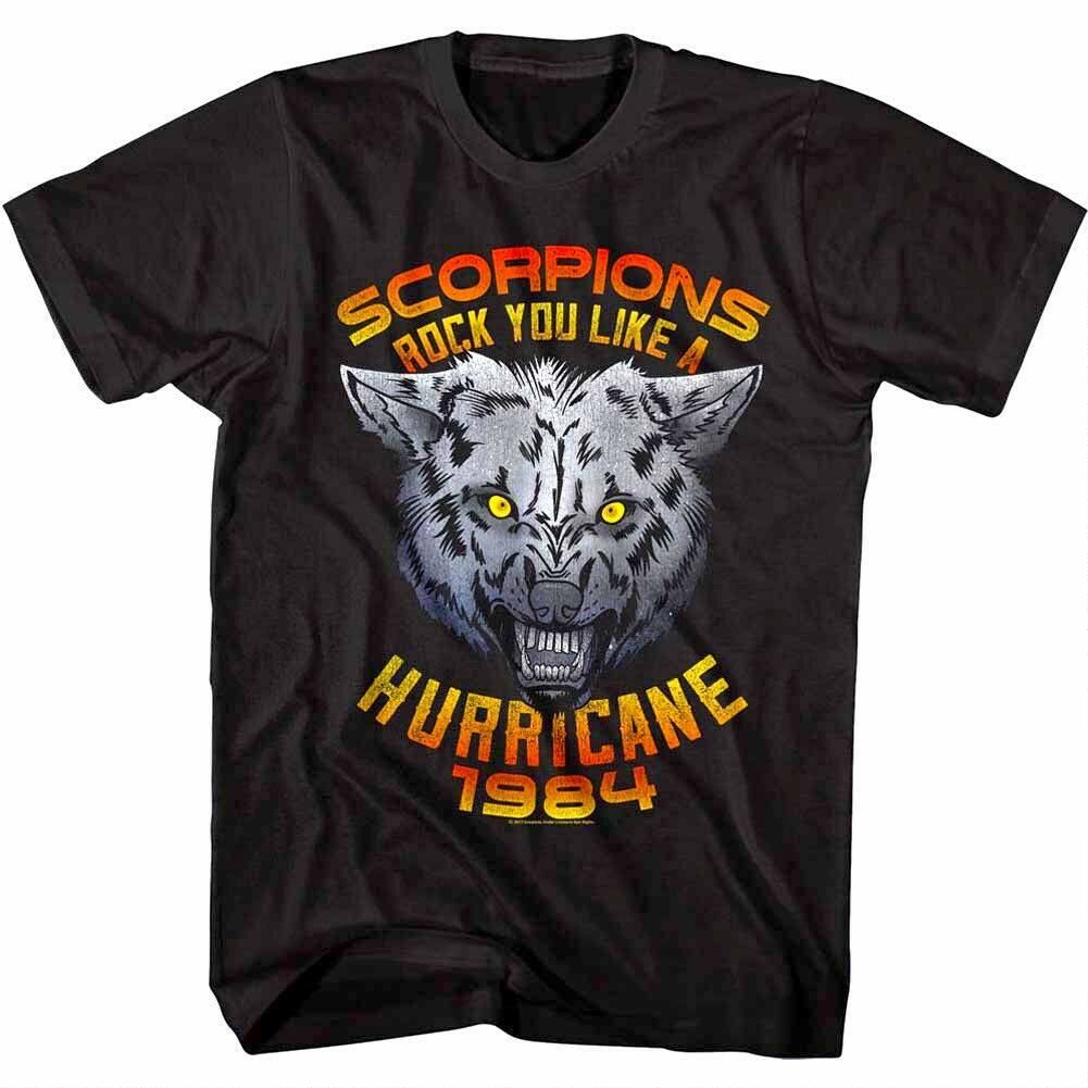 

Scorpions 1984 Casual Tshirt Luxury Brand for Men and Women Top 2026 New Band Logo S