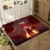 K-Kasane Teto Pink American Floor Mat Soft Thickened Absorbent Non-Slip Bedroom Living Room Door Mat Home Decor Flannel Rugs