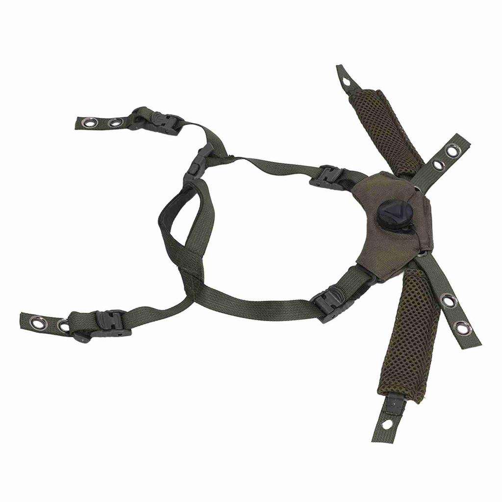 Adjustable Dial Suspension System Chin Strap Helmet Accessories for Fast for MICH for Wendy Helmet OD Green