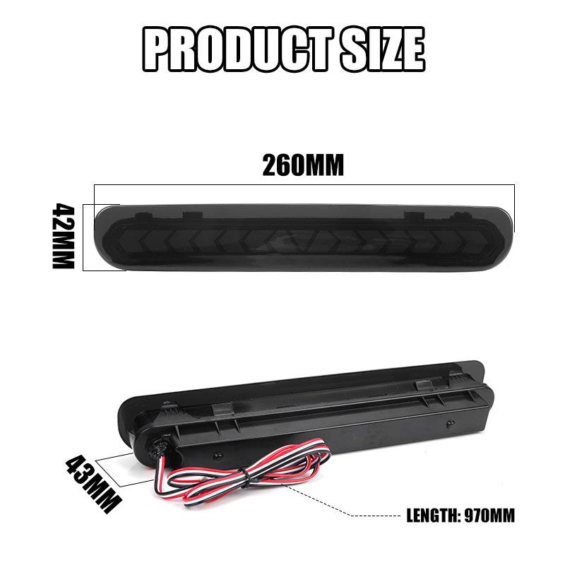 Pickup LED Additional Brake Light for Toyota Hilux Vigo 2005 2006 2007 2008 2009 2010 2011 2012 2013 14 3rd Third Tail Stop Lamp