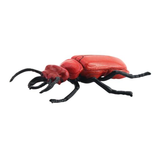 

Insect Model Vivid Look Grasshopper Dragonfly Frog Miniature Figurine Early Learning PVC Insect Beetle Statue Model Desktop Decoration Educational Toy B