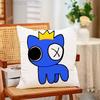 RRainbow FFriends Throw Pillow Case For Decoration 30cm 50cm 55cm Square Home Pillowcase Case