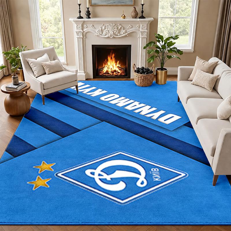 FC Dinamo Minsk Carpet Door Mat for Living Room or Bedroom Protective Mat Under Chair Office Decoration Christmas Gift Birthday Present