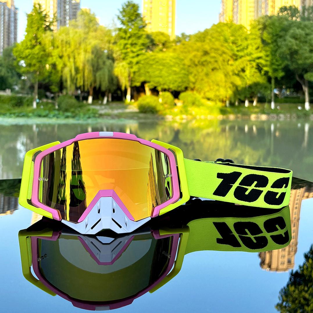 

100 Окуляри для мотокросу Мотоциклетні ATV MTB Крос-кантрі Спорт Окуляри MX Мотоциклетний шолом UV400 Велосипедні окуляри