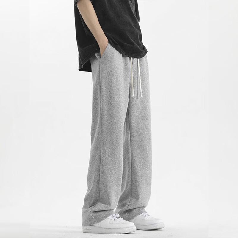 Men's Casual Loose Straight-Leg Sports Pants