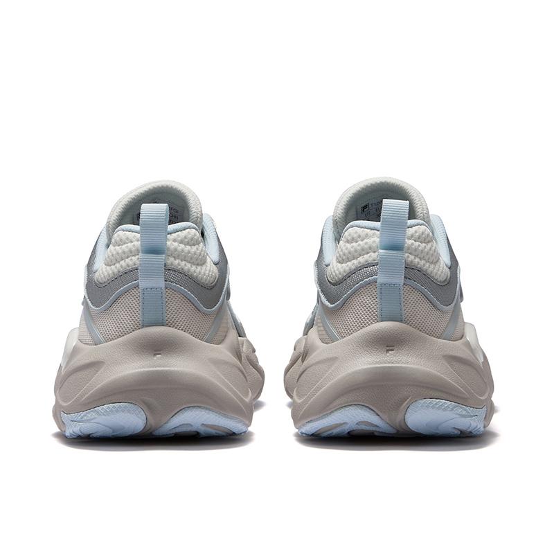 FILA Fusion Force DX Versatile Low-Top Running Shoes Women sneaker Cream Blue T12W521101FGI