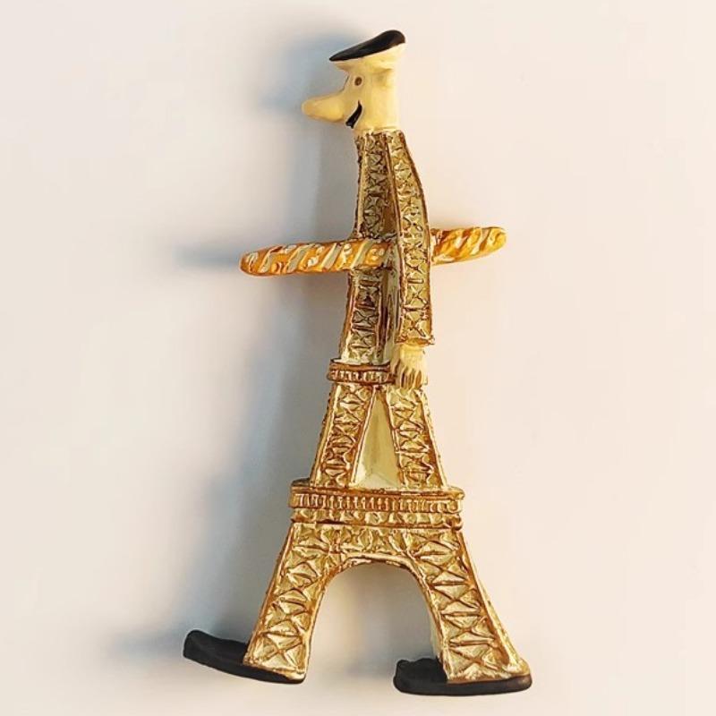 France Marseille Aimants de réfrigérateur Rocamadour Souvenirs de voyage Paris la Tour Eiffel Saumur Autocollants de réfrigérateur Cadeaux de mariage