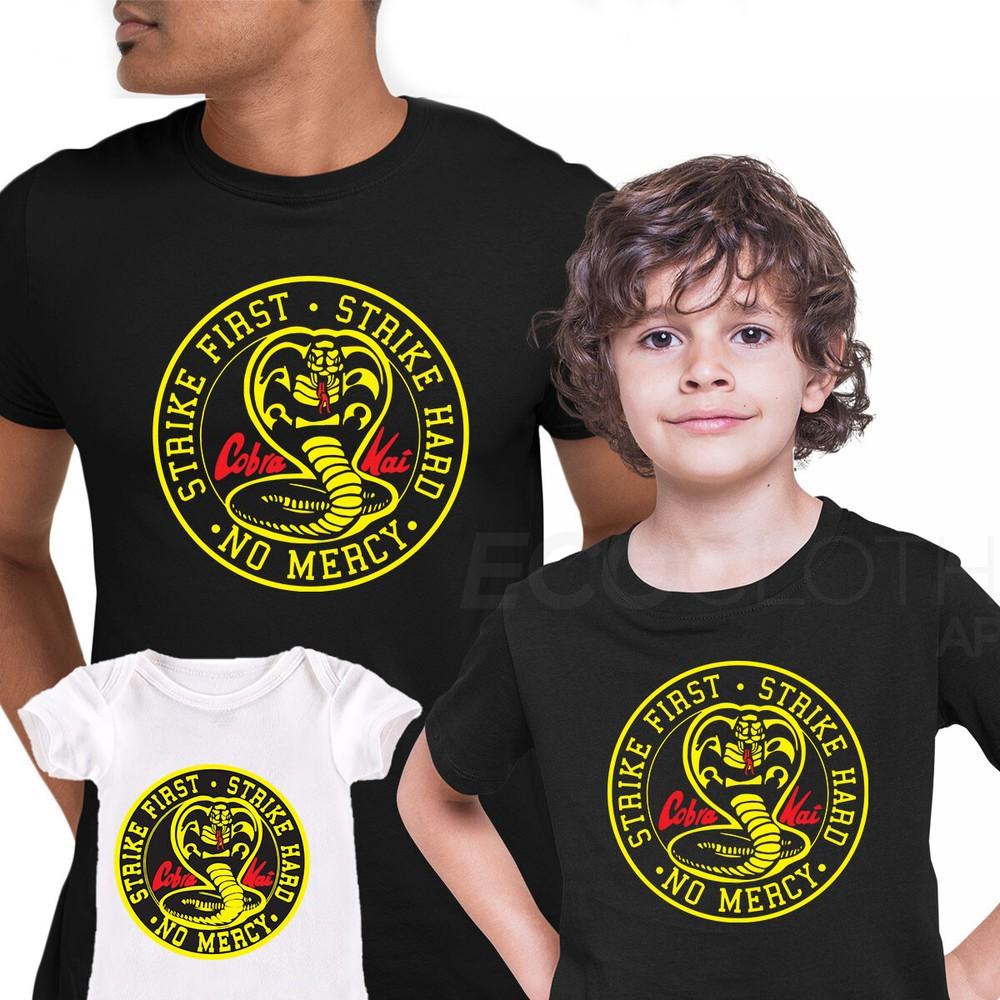 Cobra Karate T-shirt Movie Kung Fu Martial Arts Retro Gift Top ALL SIZES
