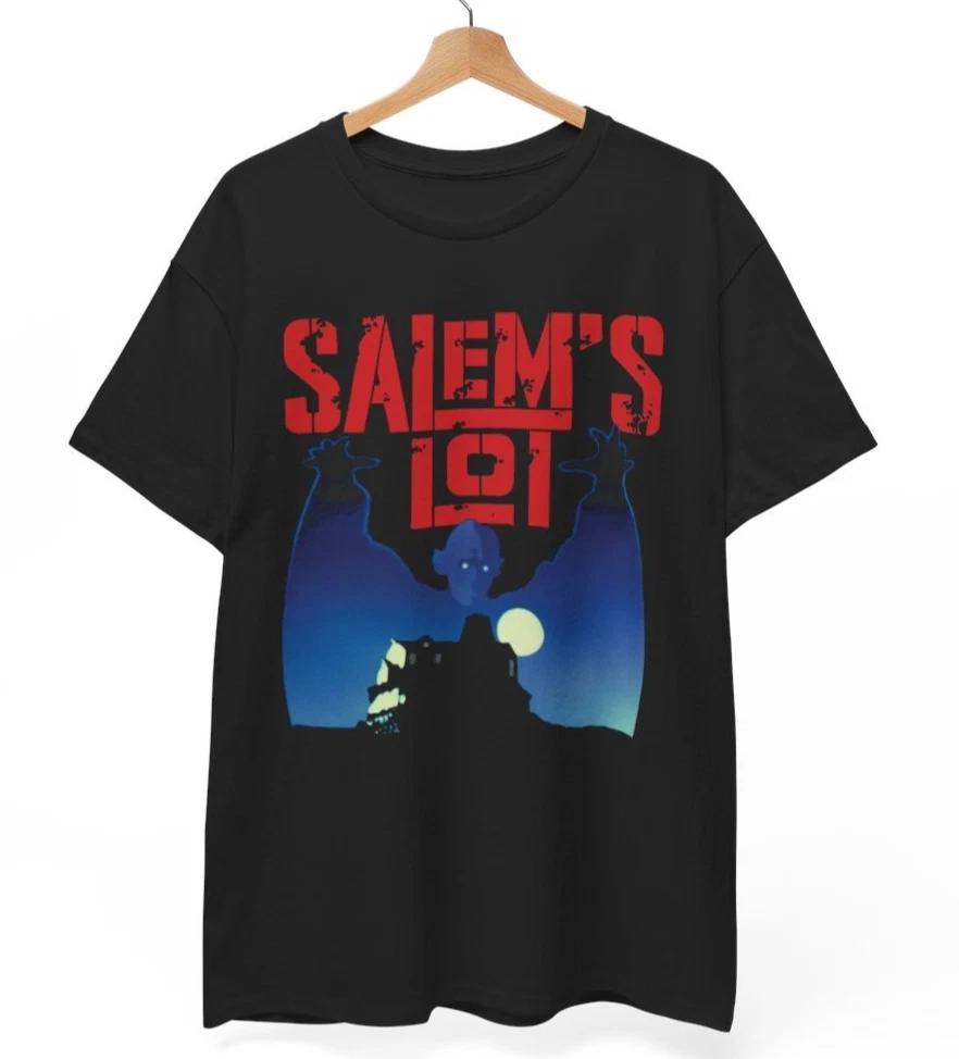 Salem s Lot T-Shirt, Classic Vampire Horror Movie Tee, Stephen King Unisex Top L