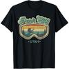Park City Utah Retro Ski Resort Vintage Skiing Vacation Gift T-Shirt