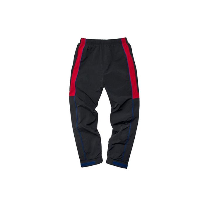 Li Ning SS19 Série Semaine de la mode de Paris Pantalon long de sport décontracté pour la course à pied Homme Bas Noir AKXP021-2