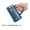STANLEY Vacuum Mug, 0.7L, Hammertone Lake Blue, Beer Mug, Vacuum Insulated, Stainless Steel, Carbonated, Keeps Drinks Cold, Outdoor Use, Dishwasher Sa