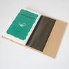 Handmade Leather Book Paperback Edition from a Japanese Bag Maker Cover, (beige)