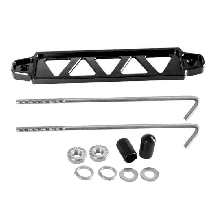 Aluminum Automotive Battery Mounting set 5 Hole Triangle Designs Secure Anti Vibration Solution Easy to Use for Vehicle