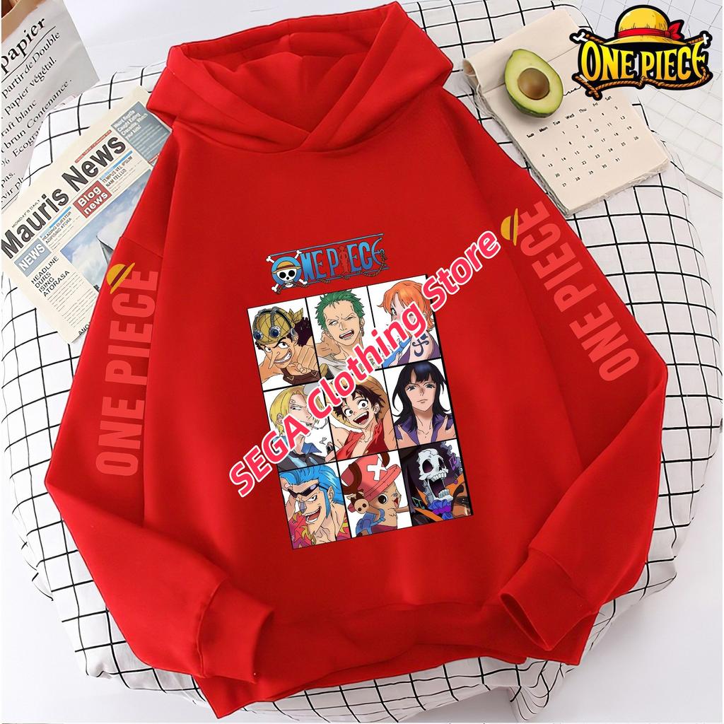 Spring Autumn Luffy Zoro Boys Girls Sweatshirt Hooded Pullover Anime One Piece Hoodies Casual Streetwear Costume Fashion Tops