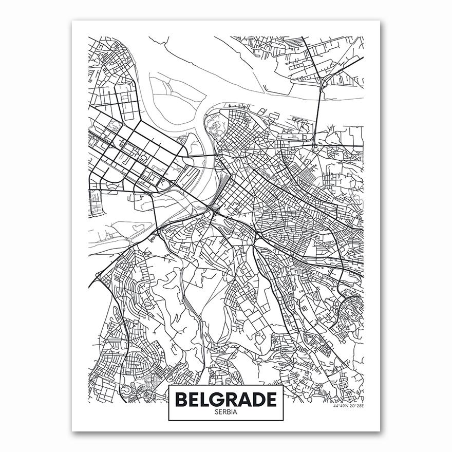 Poster con Parole Nero Bianco Mappa Città Parigi Londra New York Stampa Nordica Pittura su Tela Quadro da Parete per Soggiorno Decorazioni per la Casa
