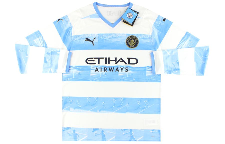 PUMA Manchester City Soccer Jersey Unisex Blue 772310-01 M