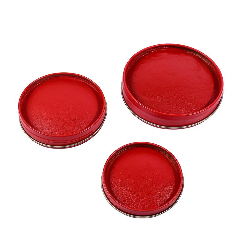 Qixing Quick-Dry Ink Pad for Photosensitive Stamps In Metal Box - Large, Medium, Small Sizes - Original Design, Office Supplies.