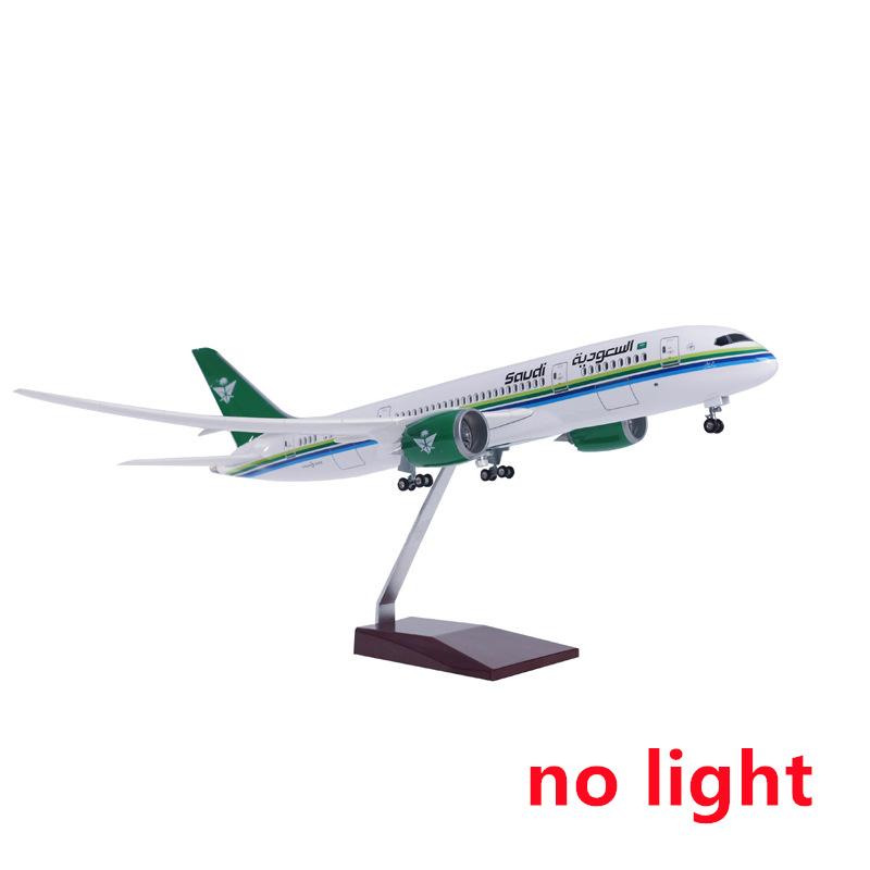 1/130 Scale 47cm Plane Model B787 Series Aircraft Replicates The Aircraft Resin Cast Aircraft With Stand For Aviation Enthusiast