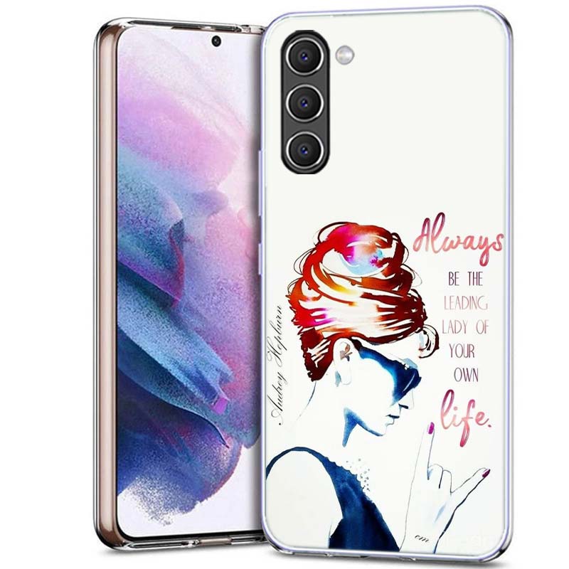 Audrey Hepburn Phone Case for Samsung A16 A26 A36 A56 A17 A37 A57 A07 A06 A02S A12 A22 A32 A52S A72 Galaxy A70 A50S A71 A51 A31