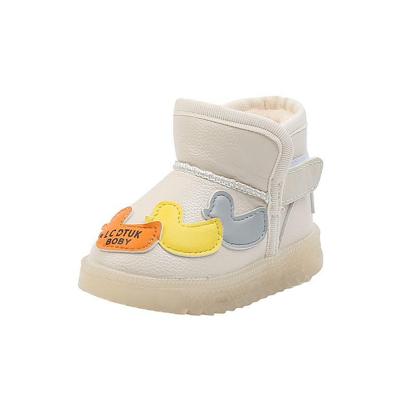 Kinder Schnee Stiefel Led Licht Schuhe Mädchen Plüsch Warme Leuchtende Schuhe Wasserdichte Stiefel für Kinder