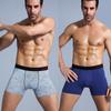 BONITOS 3ks sexy pánské kalhotky ventilační boxerky pro pánské spodky Bavlněné pánské spodní prádlo Značka