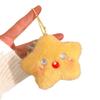 Adorable Plush Star Doll Keychain - Cute Backpack Accessory