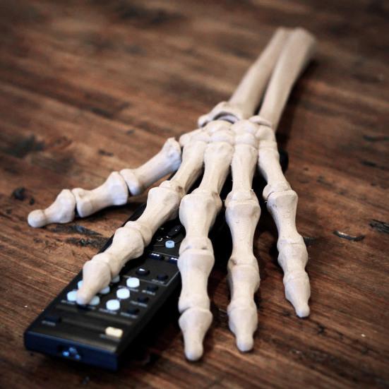 3D Tištěná Halloweenská Kostra Ruky Realistický Vzhled Široce Používaná Falešná Lidská Ruka Párty Teror Strašidelné Rekvizity Dekorace