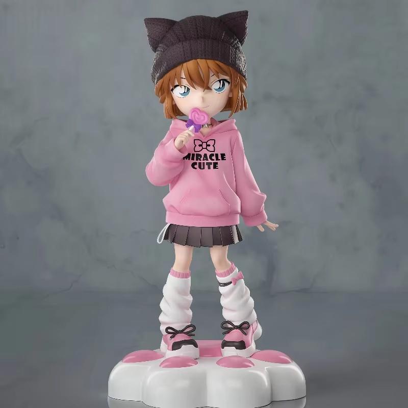 

19cm Detective Conan Haibara Ai Anime Gk Figure Collectible Model Desk Decoration Car Ornament Present Designed For Fans
