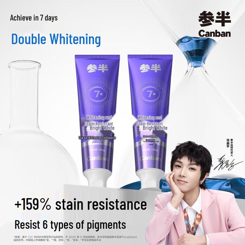 Canban Starry Bright Whitening Toothpaste