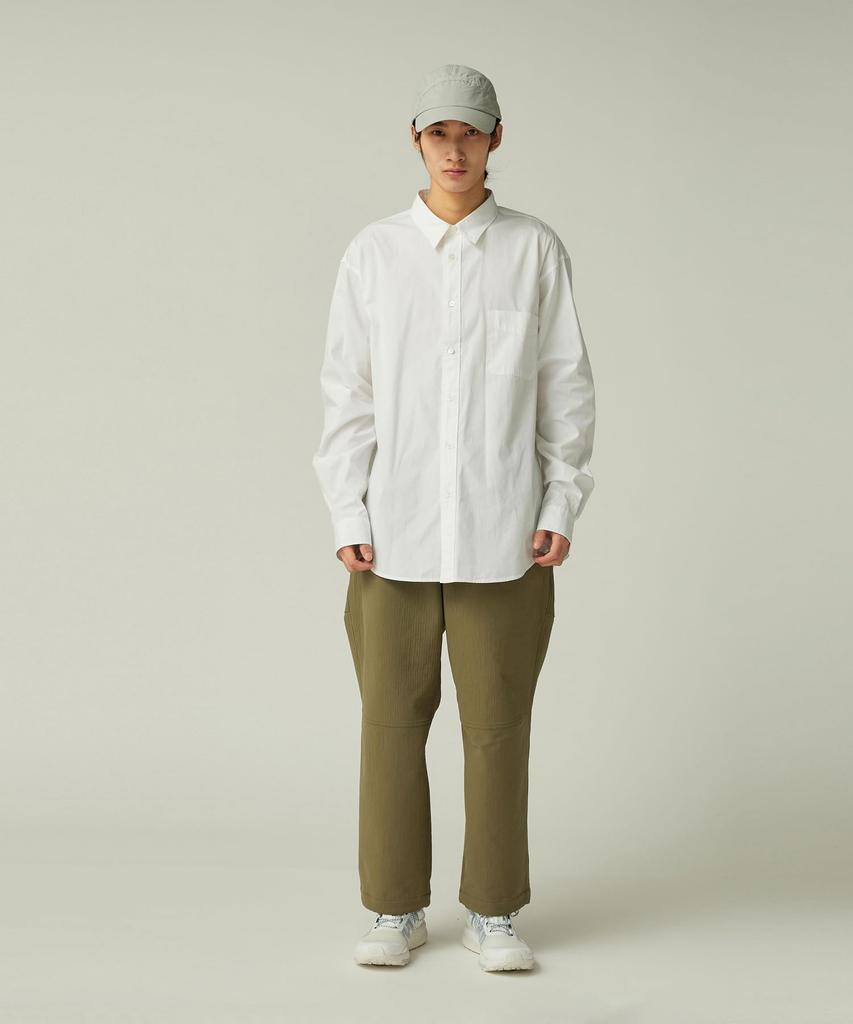 Snow Peak Easy Cloth Pants and Size L PA-25AU009, Men's Women's, Olive,