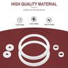 Replacement Gaskets Compatible with Thermos Stainless King 16 Ounce Travel Tumblers, Travel Tumbler Lid Replacement Fits Thermos Travel Mug, Silicone