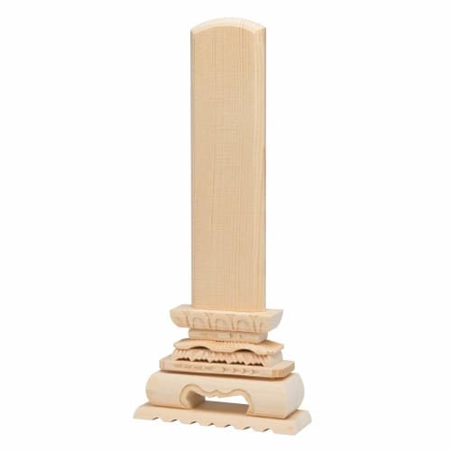 Memorial Tablet, White Wood, Cat-shaped, 8 Inches