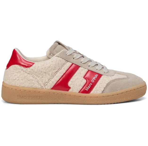 Кроссовки Marc O'Polo Leather and Teddy Fur Sneaker