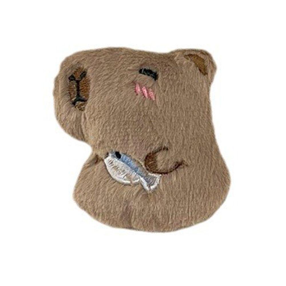 Creative Plush Capybara Brooch Orange Plush Badge Pin Exquisite Plush Capybara Pin  Party