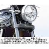 Kijima Motorcycle Emblem Stay & Horn Stay Set for Kawasaki Emblem Steel Black Finish Z900RS('22-) KAWASAKI 208-3104