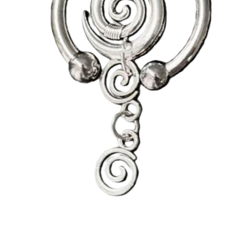 Elegant Star Vortex Dangle Earrings Ear Accessories Gift For Women Trendy Party Or Casual Outfits