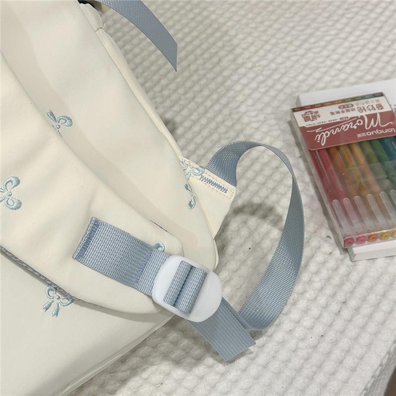 Bow Student Schoolbag Large Capacity Backpack