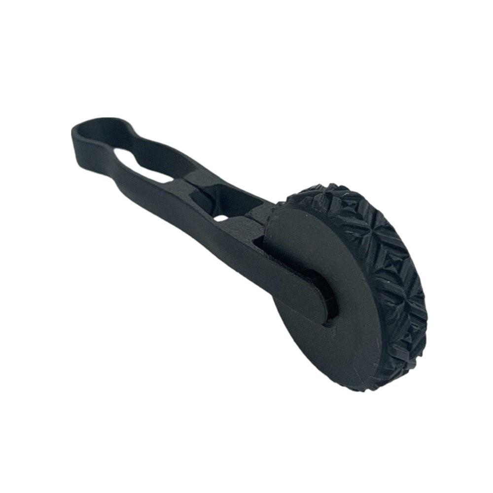 

Новый 3D-печатный ролик с текстурой глины, египетский цветочный узор, геометрическое штамповочное колесо, пластиковый сверхлегкий инструмент для раскатывания глины чёрный