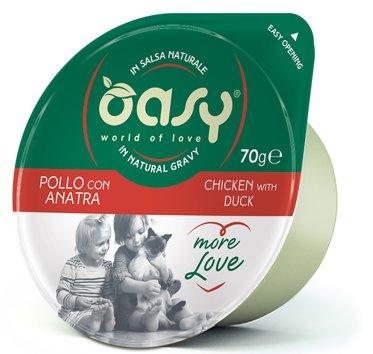 Oasy Cat | More Love | Green Cup 70G - Kurczak Z Kaczką 70G